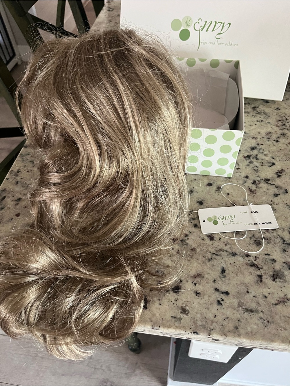 ENVY “Bobbi” Dark Blonde Color Wig